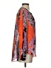 Haley Bob Orange Long Sleeve Blouse Size S - photo 4