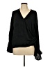 Naked Zebra 100% Polyester Black Cardigan Size L - photo 1