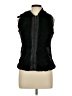 Assorted Brands 100% Polyester Black Faux Fur Vest Size L - photo 1