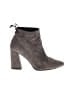 Stuart Weitzman 100% Leather Gray Ankle Boots Size 8 - photo 1