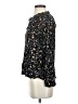 Gap 100% Rayon Black Long Sleeve Blouse Size XS - photo 5