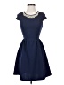 Alya 100% Polyester Solid Blue Cocktail Dress Size XS - photo 1