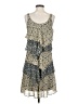 Bethany 100% Polyester Paisley Blue Casual Dress Size 4 - photo 2