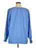 Jessica Simpson 100% Polyester Blue Long Sleeve Blouse Size XL - photo 2