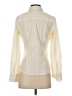 IZOD Stripes Ivory Long Sleeve Blouse Size S - photo 2
