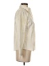 IZOD Stripes Ivory Long Sleeve Blouse Size S - photo 4