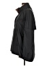 Lauren James 100% Polyester Solid Black Windbreaker Size L - photo 5