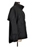 Lauren James 100% Polyester Solid Black Windbreaker Size L - photo 4