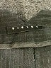 Sisley Chevron-herringbone Black Gray Formal Skirt Size 4 (estimated) - photo 4