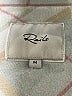 Rails 100% Rayon Plaid Gray Long Sleeve Button-Down Shirt Size M - photo 7