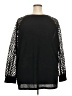 Unbranded Black Long Sleeve Blouse Size 5X - photo 2
