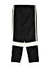 Adidas 100% Polyester Black Track Pants Size 6 - photo 2