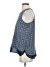 Gap Outlet 100% Recycled Polyester Blue Sleeveless Blouse Size S - photo 5