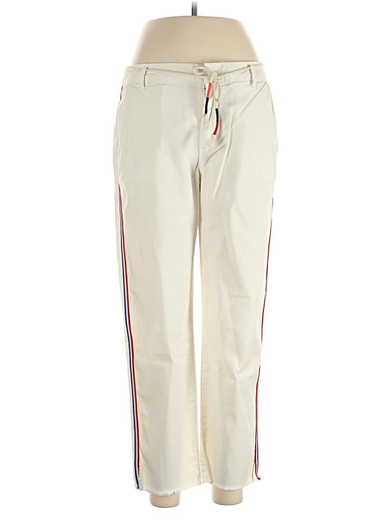 Pre-owned Assorted Brands Track Pants In Ivory