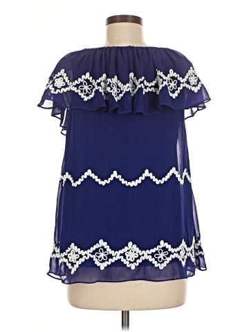 MM Couture Short Sleeve Blouse (view 2)