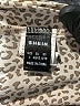 Shein Animal Print Tan Short Sleeve Blouse Size 8 - 10 - photo 7