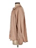 Dress Forum 100% Polyester Tan Long Sleeve Blouse Size M - photo 5