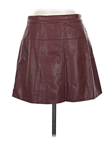 Free People Faux Leather Skirt (view 2)