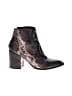 Steve Madden Black Brown Ankle Boots Size 7 - photo 1