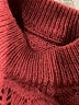 Unbranded Burgundy Turtleneck Sweater Size L (estimated) - photo 6