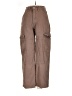 Shein 100% Cotton Brown Cargo Pants Size XXS - photo 1