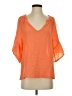 Michael Stars Orange 3/4 Sleeve Blouse Size S - photo 1