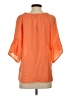 Michael Stars Orange 3/4 Sleeve Blouse Size S - photo 2
