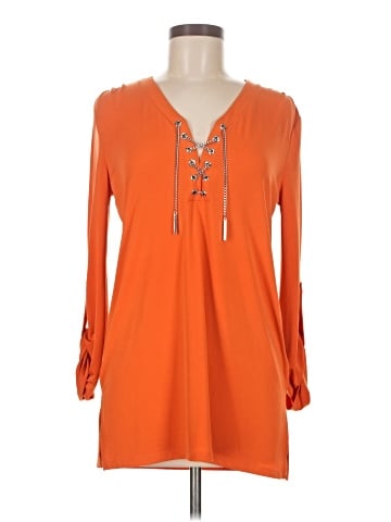 MICHAEL Michael Kors Long Sleeve Blouse (view 1)