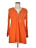 MICHAEL Michael Kors Orange Long Sleeve Blouse Size M - photo 1