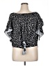 Hibluco 100% Polyester Black 3/4 Sleeve Blouse Size XL - photo 1