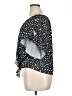 Hibluco 100% Polyester Black 3/4 Sleeve Blouse Size XL - photo 5