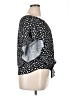 Hibluco 100% Polyester Black 3/4 Sleeve Blouse Size XL - photo 4