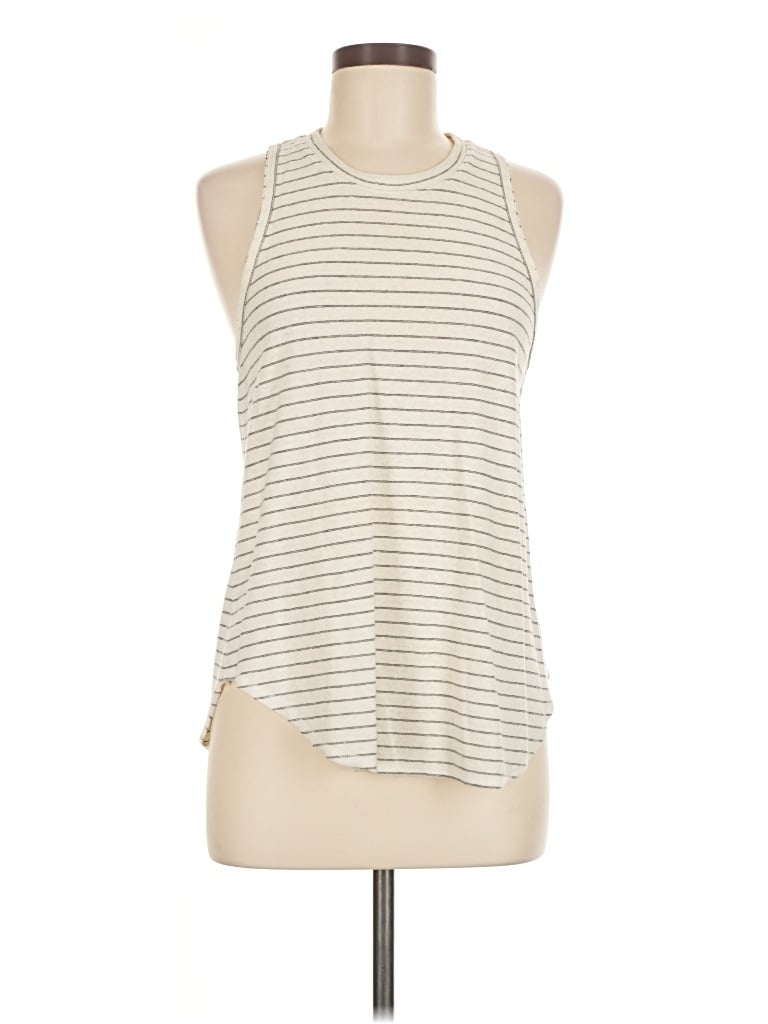 Pre-owned Lovestitch Sleeveless T-shirt In White