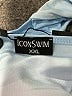 Icon Swim Solid Blue One Piece Swimsuit Size XXL - photo 3