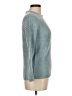 Reserve Fairfax Chevron-herringbone Teal Pullover Sweater Size M - photo 4
