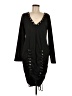 Unbranded Black Casual Dress Size M (estimated) - photo 1