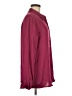 Böhme 100% Polyester Burgundy Long Sleeve Blouse Size M - photo 4