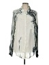 Raya Sun Print Ivory Long Sleeve Button-Down Shirt Size L - photo 1