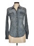 H&M L.O.G.G. 100% Cotton Blue Denim Jacket Size 6 - photo 1