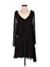 Leifsdottir 100% Silk Black Cocktail Dress Size 0 - photo 1