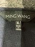MING WANG Polka Dots Black Blue Jacket Size XL - photo 6