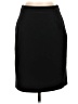 Petite Sophisticate Solid Black Formal Skirt Size 2 - photo 1