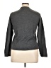 Alessandra 100% Merino Gray Wool Sweater Size XL - photo 2