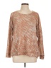 Christopher & Banks Metallic Brown Pullover Sweater Size L - photo 1