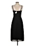 Socialite 100% Polyester Solid Black Cocktail Dress Size S - photo 2