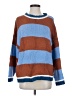 Unbranded Color Block Blue Pullover Sweater Size S - photo 1