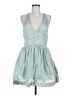Bebe Teal Cocktail Dress Size 8 - photo 1