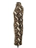 Leith Animal Print Brown Cocktail Dress Size XXS - photo 5