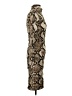 Leith Animal Print Brown Cocktail Dress Size XXS - photo 4