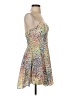 BCBGeneration 100% Polyester Print White Cocktail Dress Size S - photo 4